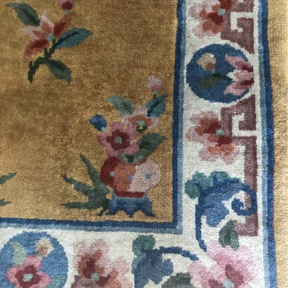 Chinese wool area rug. Original - Picture 3 of 3